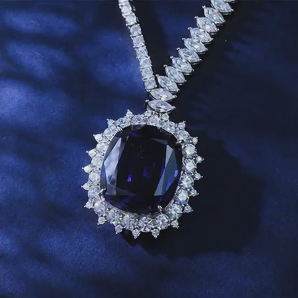 Royal Sapphire Necklace